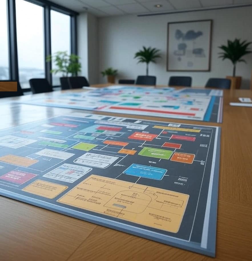 Practical work in a business setting